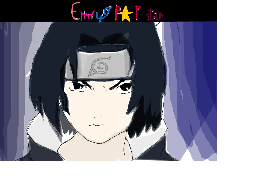 sasuke..ii doamne da ce serios e:))..