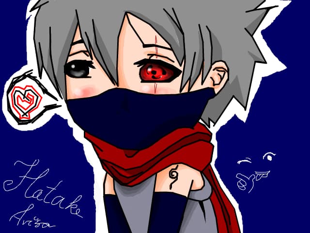 [Chibi]Kakashi-pentru kakashi:x,koyuki,ruky,yuri:)