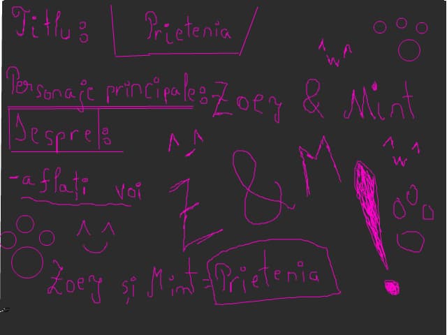 descreiere \"prieteniea\"cititi si voi