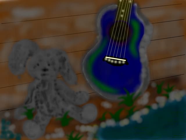 just me and my guitar