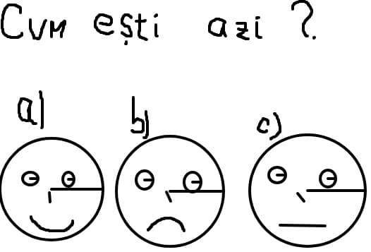 cum esti azi?
