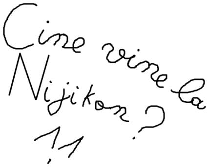 Cine mai vine la Nijikon? :-?