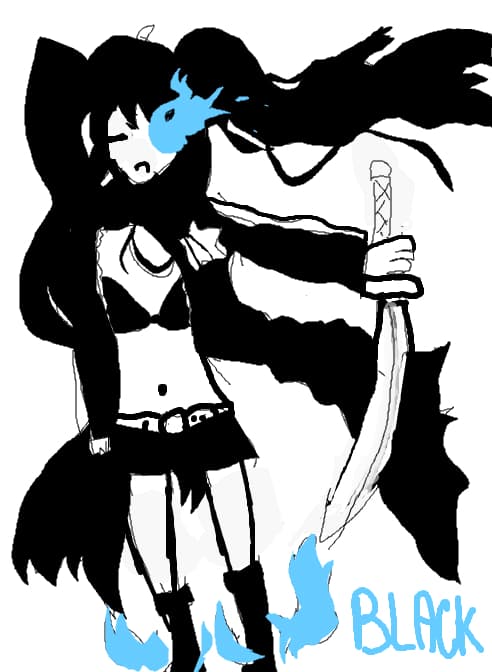 blac rock shooter