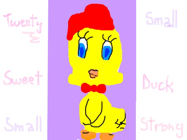 Tweety A small Duck