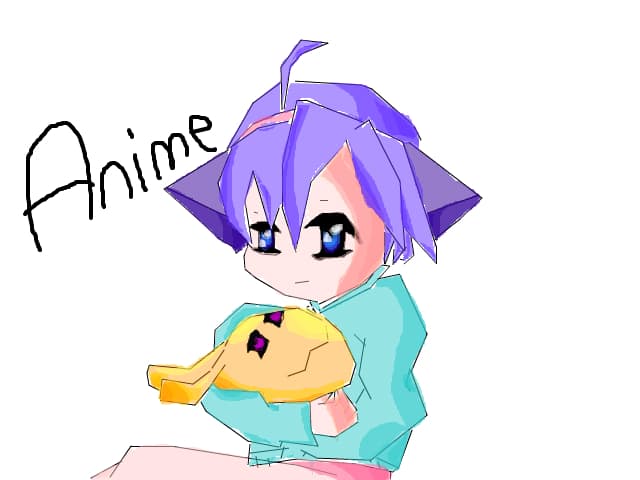 Anime girl pentru concursul lui Miny^^