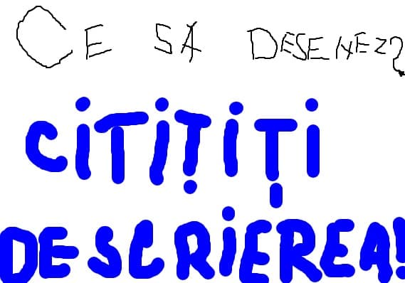 ce sa desenez?