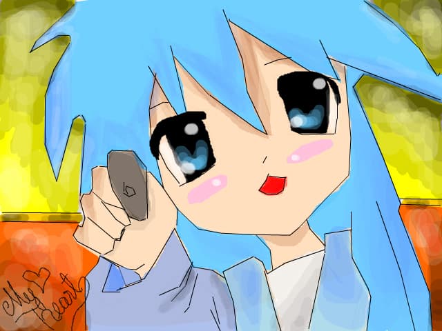 anime girl . .