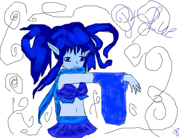 night blue elf
