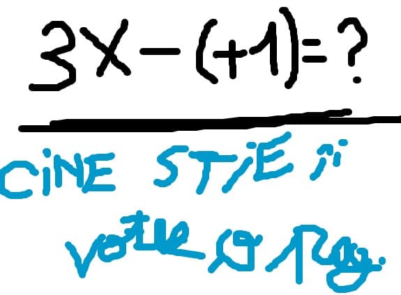 ci ne ste ecuatia ii votez o pagina