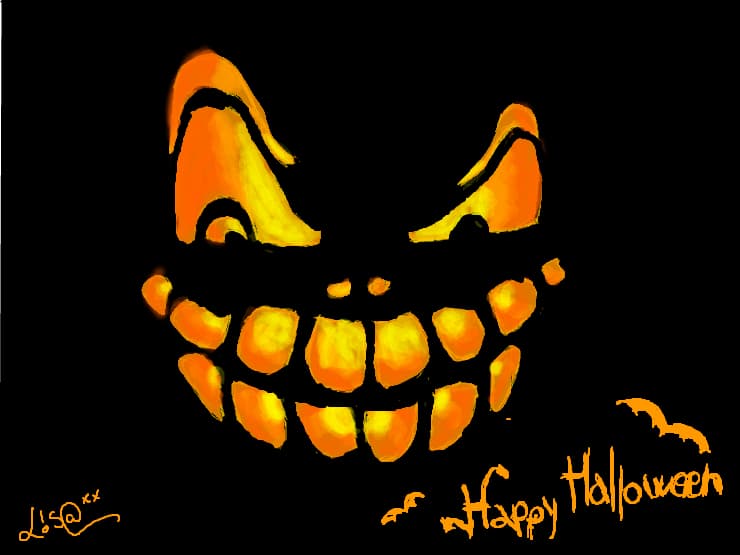 Happy halloween:X