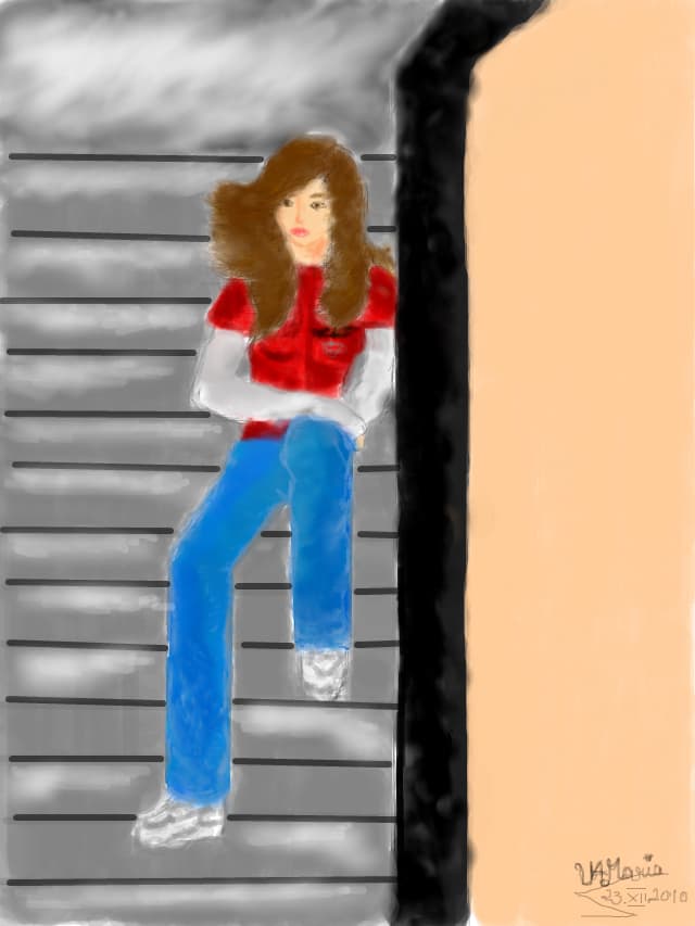 Autoportret( dupa cateva zile de munca, putea sa iasa si mai bine d atat:|)