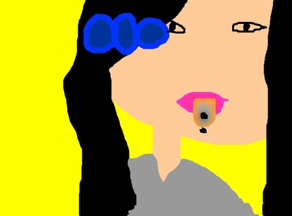 emo girl...hi hi hi:D