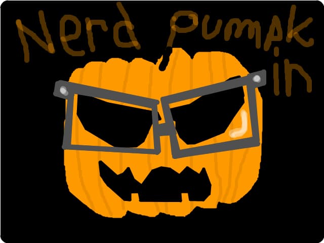Nerd Pumpkin