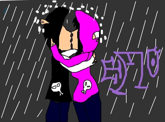 emo love in ploaie