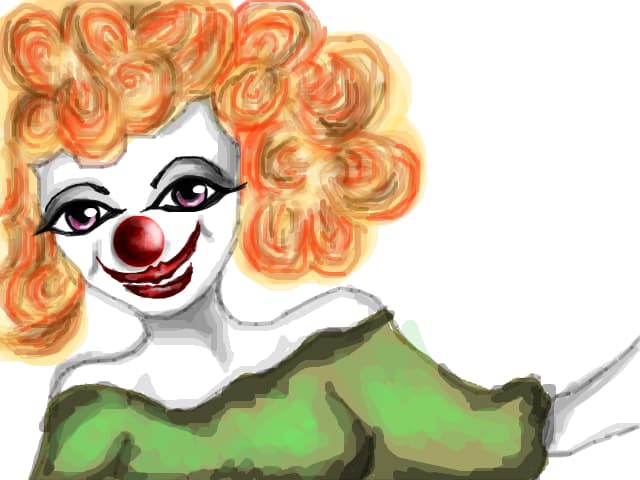 Primul meu clown:P:P...defapt e femela, dar nah:)))