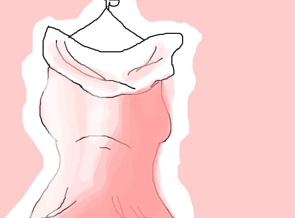Rochie....:< Desen facut sa comunic cv: :))