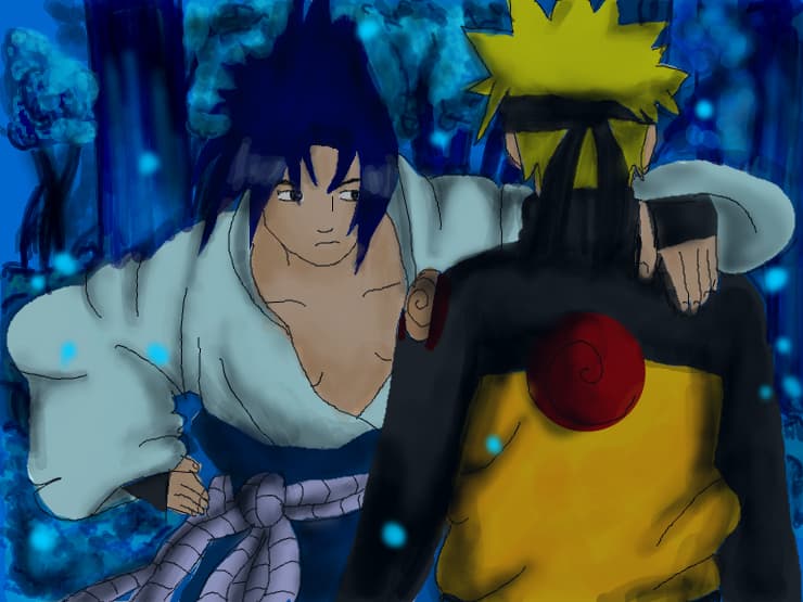 sasuke&amp;naruto