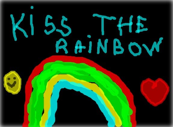 Kiss the rainbow