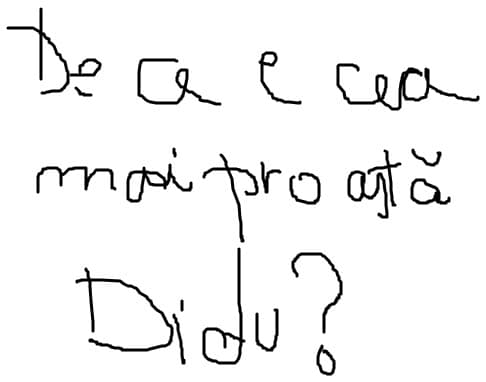 DIDU DE CE E CE E CEA MAI PROASTA ZI???