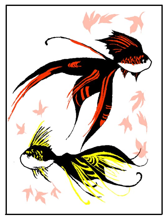 koi pond tatoo