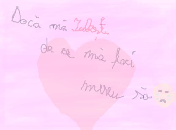 daca ma iubesti de ce ma faci mereu sa ... plang