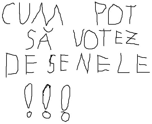 cum pot sa votez
