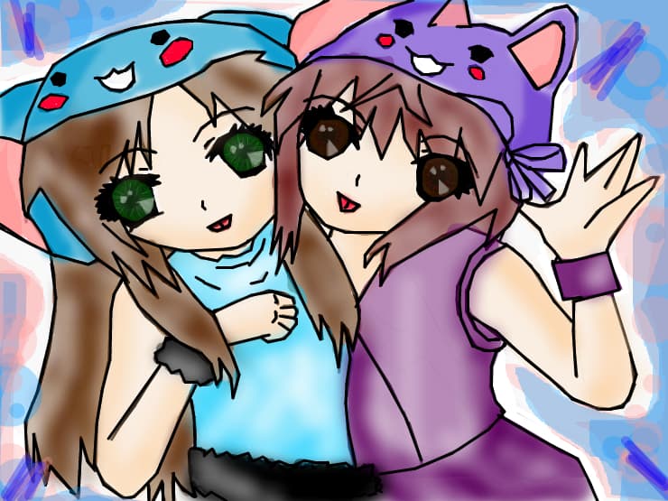 Mary(Me) And Iusty ^^