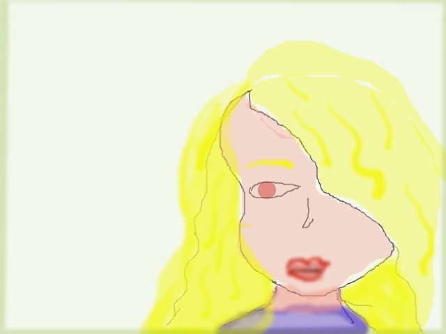 Blonde girl