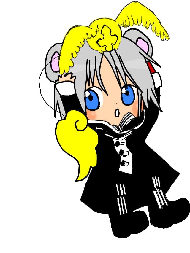 allen walker chibi