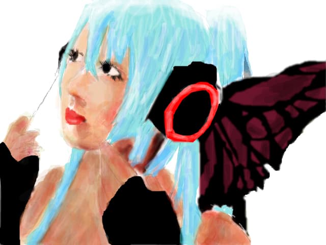 Miku Hatsune cosplay