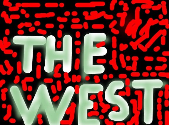the west