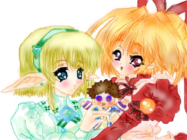 cute  MYU and MIN