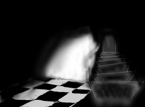 Doorsteps in the dark