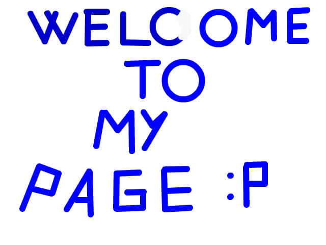 Welcome to my page