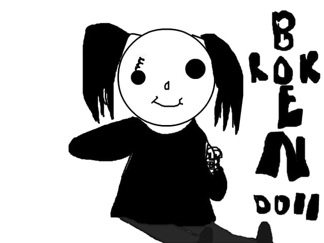 broken doll