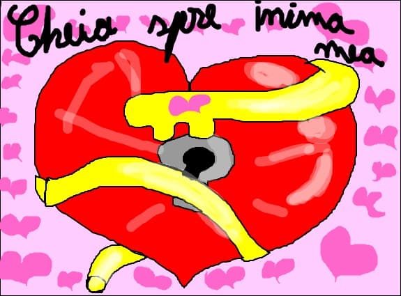 cheia spre inima mea