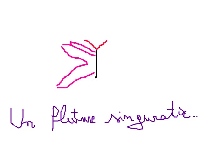 un fluture singuratic...:))
