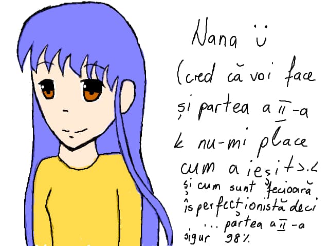 personaj din manga -ul meu incep akm partea a II-a ....
