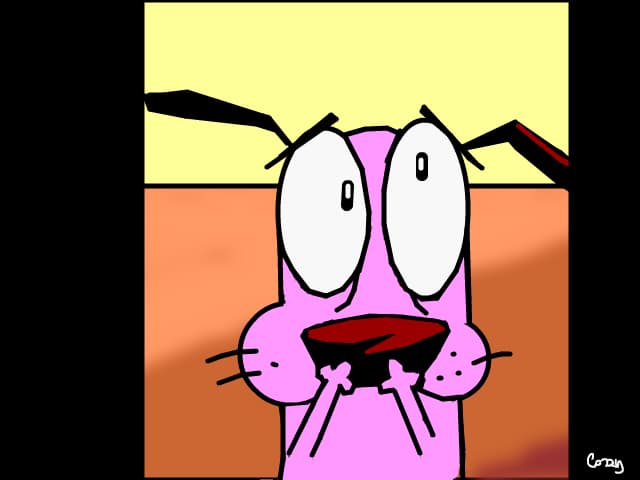 curaj caine fricos:D