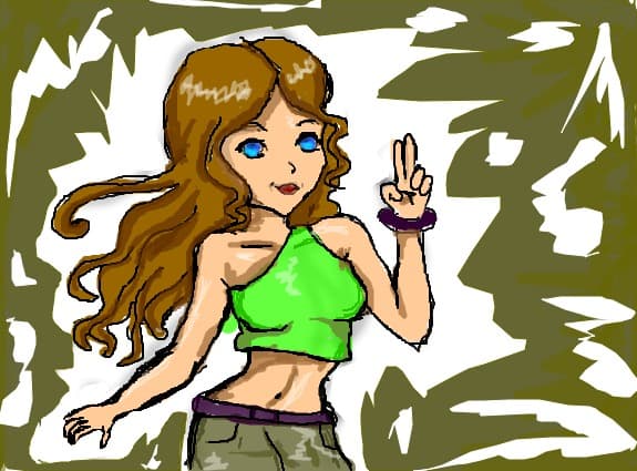 Fata verde