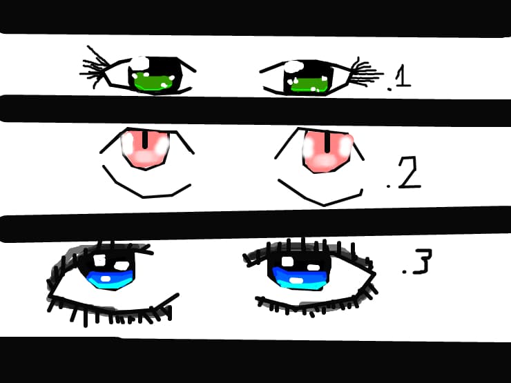 anime eyes