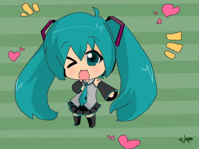 Miku Hatsune chibi^.^