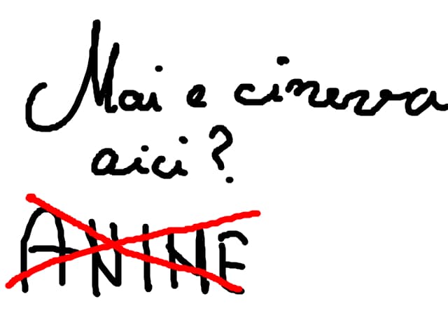 Mai e cineva...?