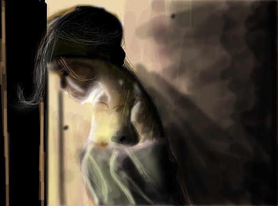 the girl