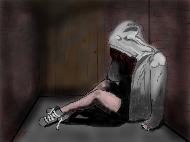 Alone..