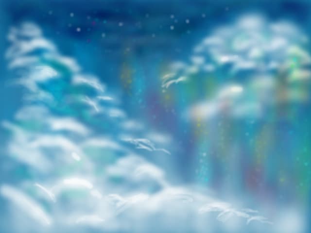 The sky...in my vision