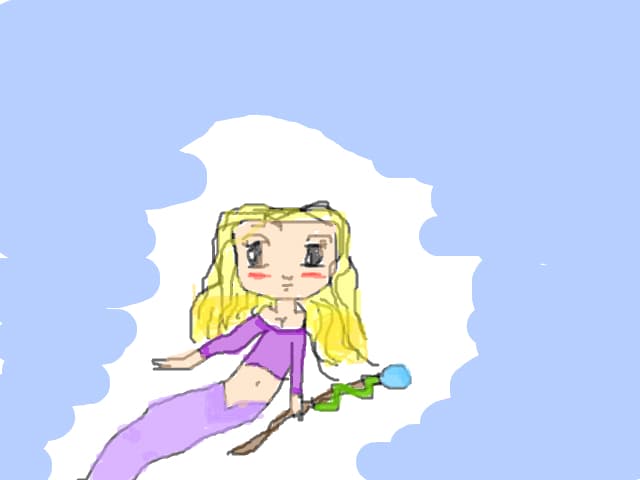Anime mermaid