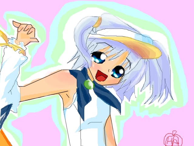 anime sweet school girl