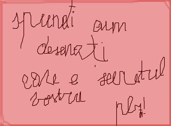 spunetim cum desenati