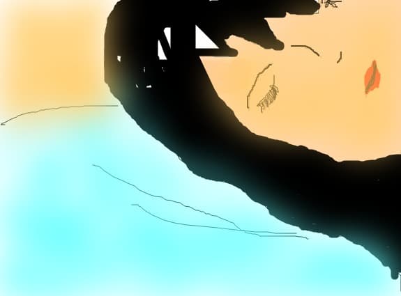 sleping girl
